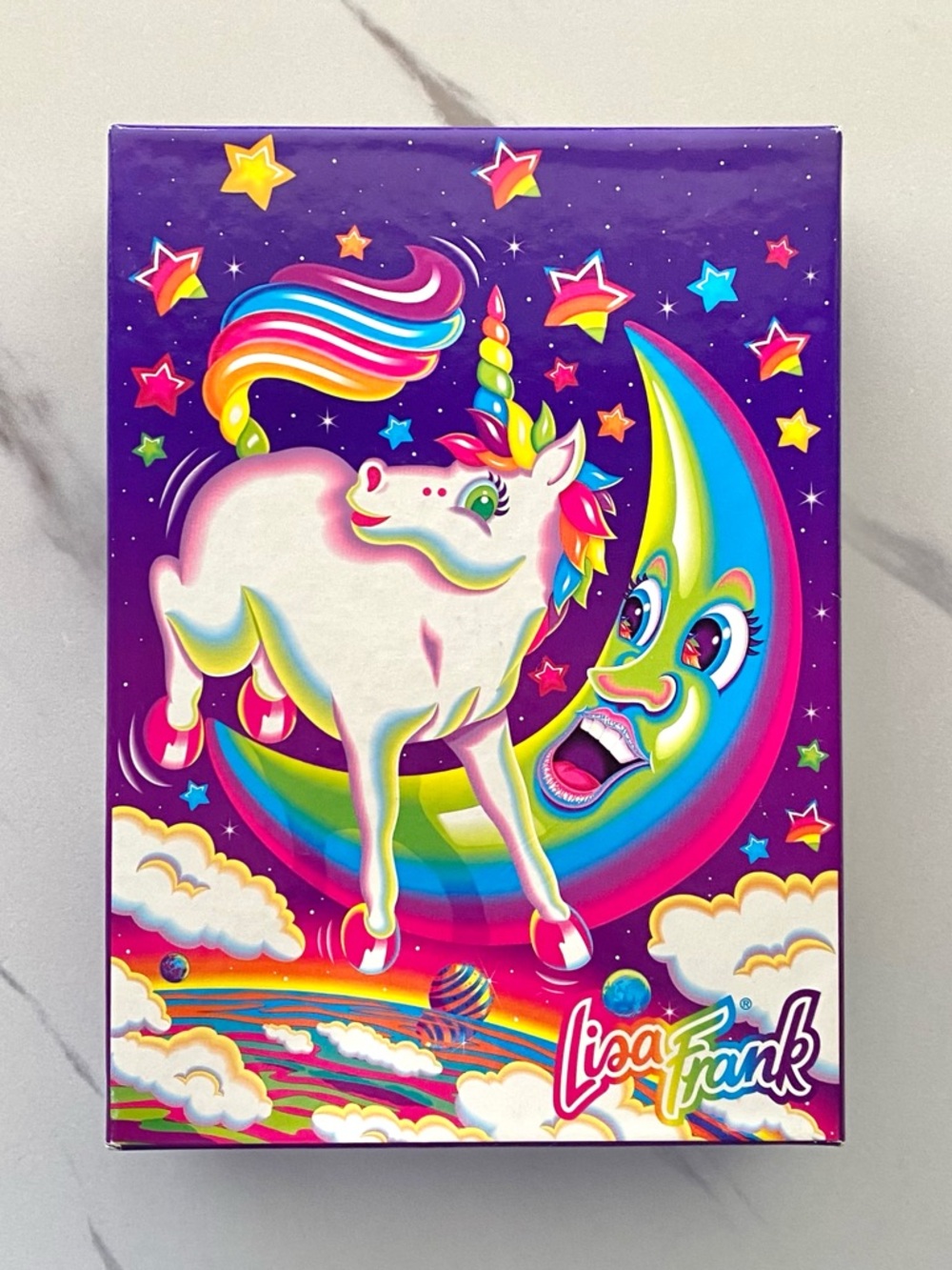 VTG Lisa Frank Markie unicorn empty collectible box